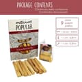 Miniatyrbild 2 av 4: PALOSANTO - Palo Santo Sticks Populära Ayabaca – naturligt trä 100 % Bursera Graveolens Peru - 9 pinnar