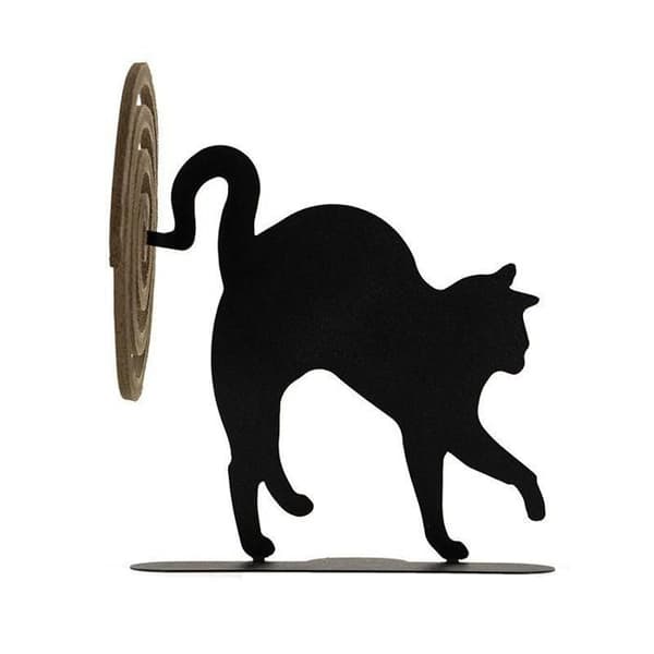Rökelsehållare - Godeffroy den svarta katten