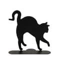 Miniatyrbild 1 av 4: Rökelsehållare - Godeffroy den svarta katten