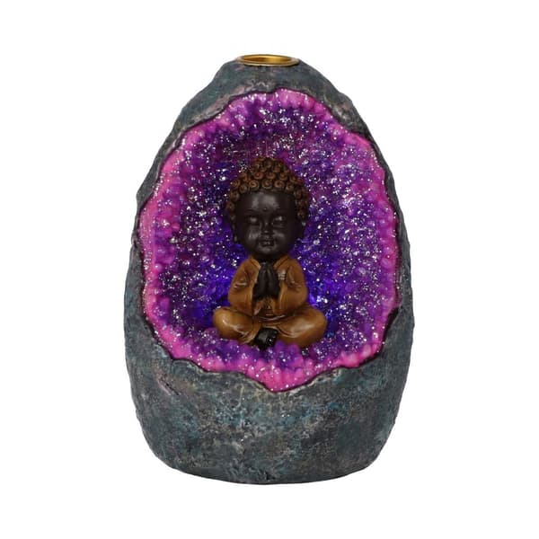 Zen Geode Backflow Incense Burner 14.5cm