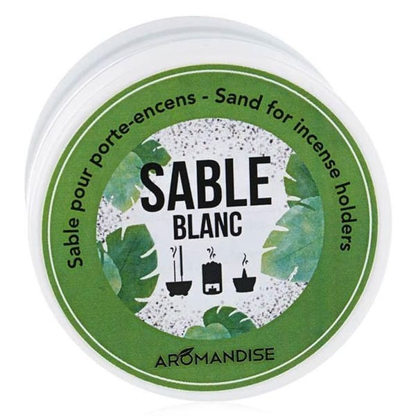 Vit sand för rökelsehållare 300 g