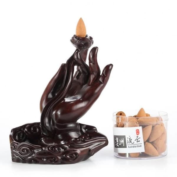 BUDDHA HAND RÖKELSESBRUND - Zen och asiatisk dekoration