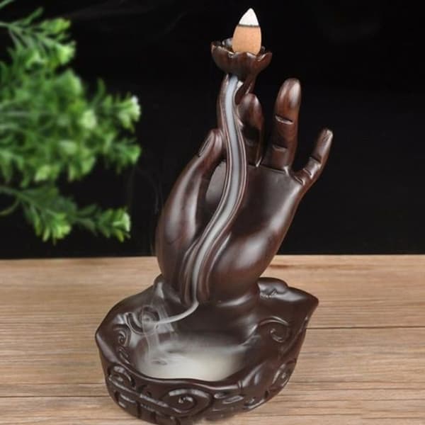 BUDDHA HAND RÖKELSESBRUND - Zen och asiatisk dekoration