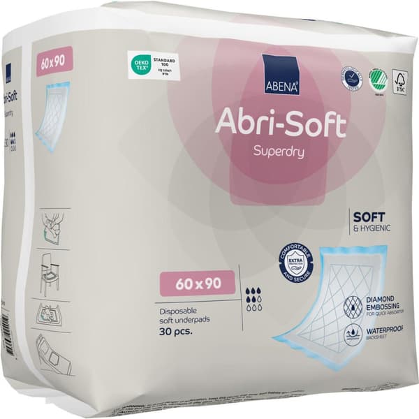 Inkontinens Abri-Soft Super Dry 60 30/fp