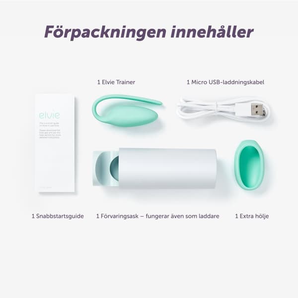 Elvie Trainer kniptränare med app