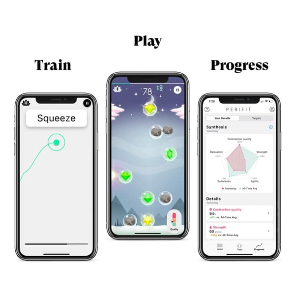 Perifit - KEGEL-TRÆNER MED APP / Kegel Exerciser with App