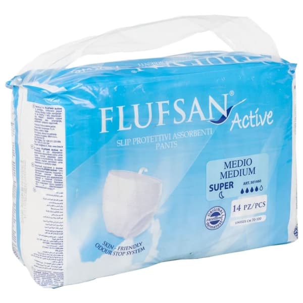 vidaXL Flufsan voksenble til inkontinens 14 stk. str. M