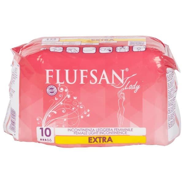 Flufsan Inkontinensskydd för kvinnor 120 st -  Inkontinenshjälpmedel