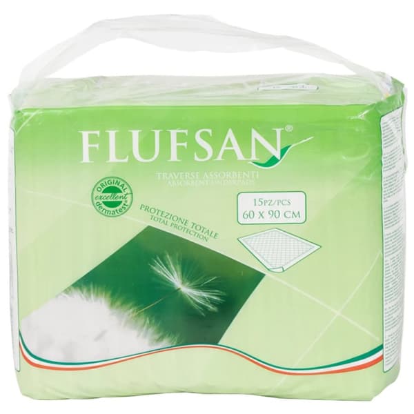 Flufsan Sängskydd inkontinens 90 st 60x90 cm -  Inkontinenshjälpmedel