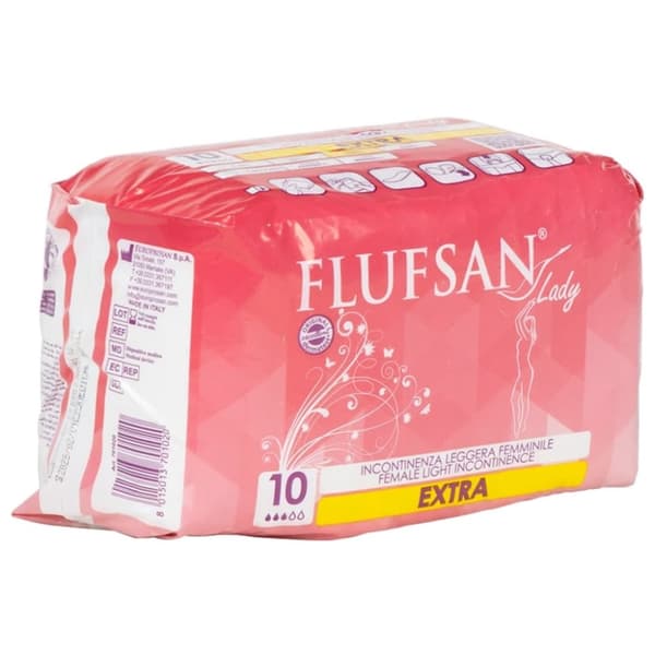 vidaXL Flufsan inkontinensbind til kvinder 120 stk.