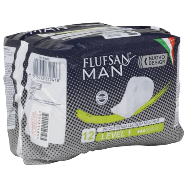 vidaXL Flufsan inkontinensbind til mænd 96 stk. niveau 1