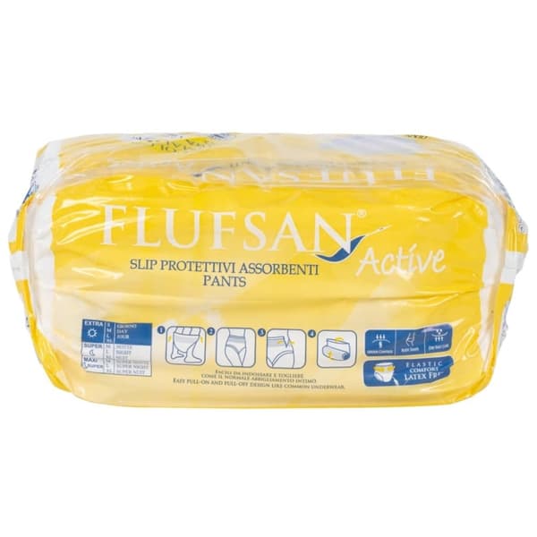 Flufsan Inkontinensbukse for voksne 14 stk str S