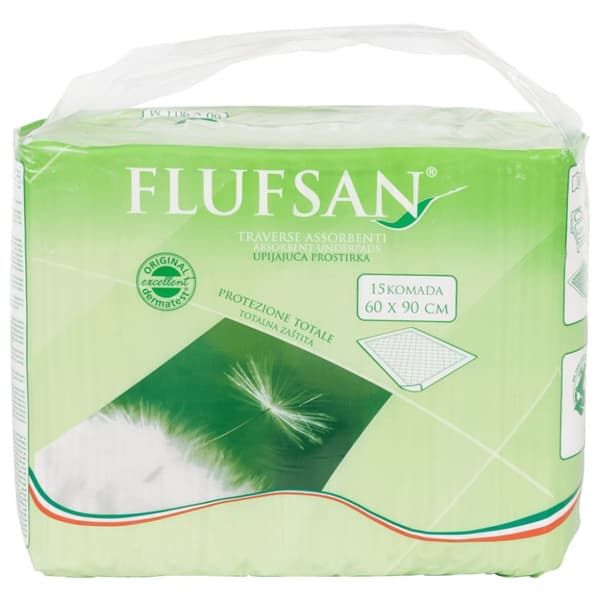 Flufsan Sängskydd inkontinens 90 st 60x90 cm