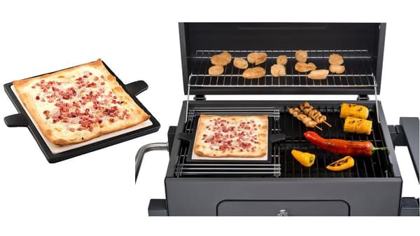 Tepro 8578 Sätt in pizzasten för 8570 huvudgrill