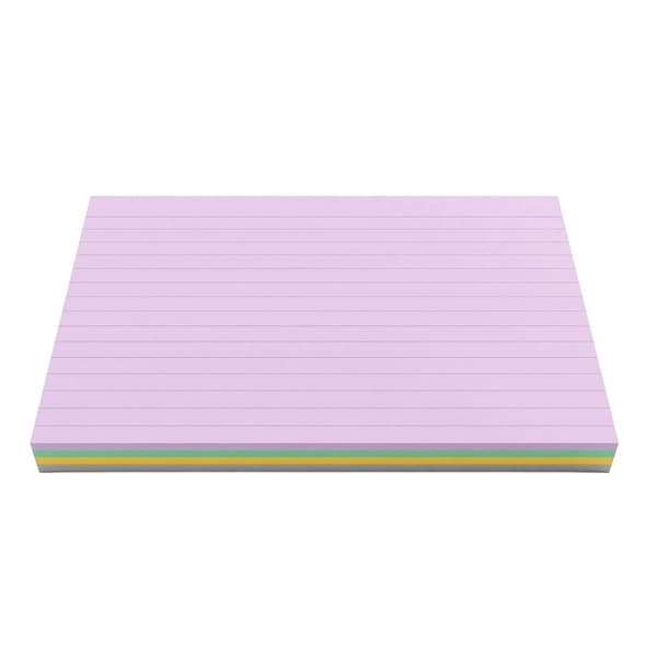 Silvine Luxpad Revision & Presentation Cards (Pack of 100) Multicoloured One Size