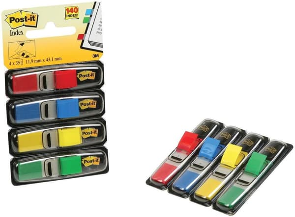Index POST-IT 12X43mm 210/fp