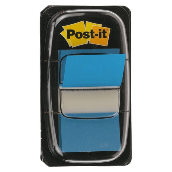 Index POST-IT 25,4x43,2mm blå 50/fp 12st