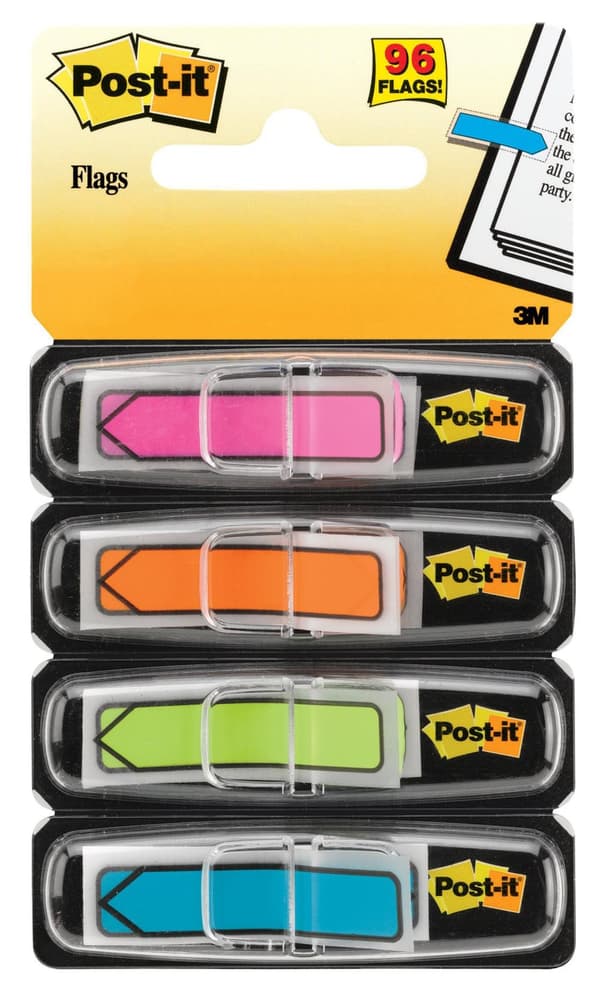 Index POST-IT 11,9x43,2mm pil 96/fp