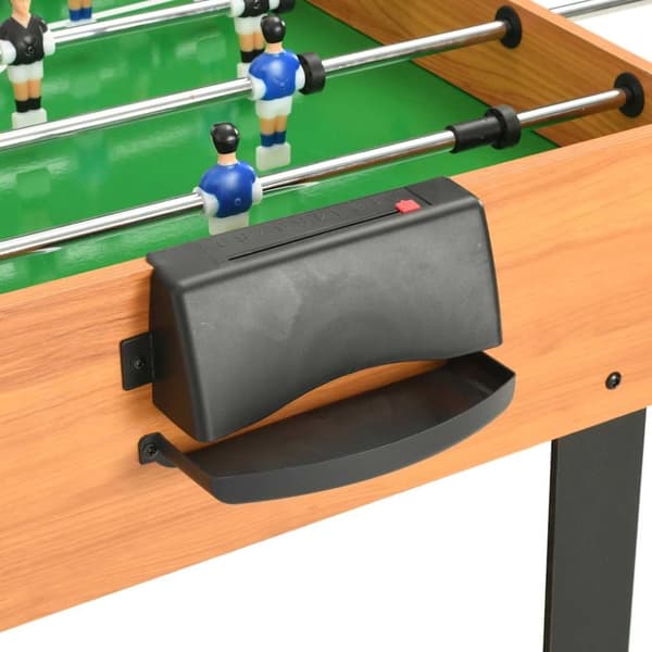 vidaXL 15-i-1 multi-spillebord 121 x 61 x 82 cm ahorn