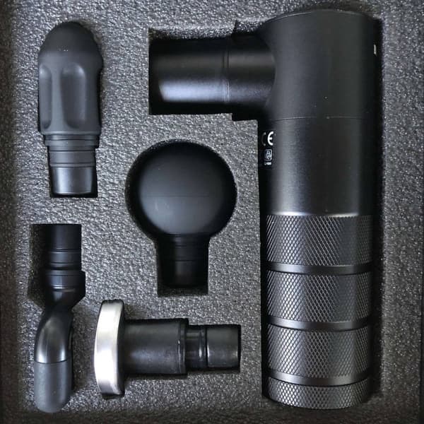 BLACKROLL Fascia Gun - Massagepistol - Afslapning - Nedkøling - Restitution - Vibration - Massageapparat - Aktivering