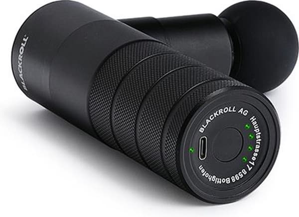 BLACKROLL Fascia Gun - Massagepistol - Afslapning - Nedkøling - Restitution - Vibration - Massageapparat - Aktivering