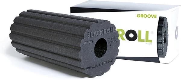 Blackroll Groove Standard Foam Roller - kova / musta