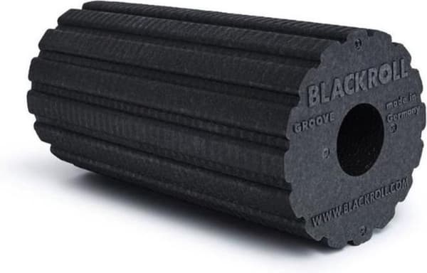 Blackroll Groove Standard Foam Roller - kova / musta