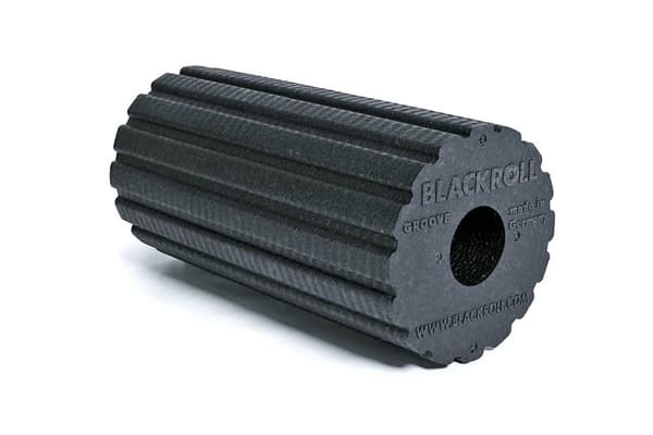 Blackroll Groove Standard Foam Roller - kova / musta