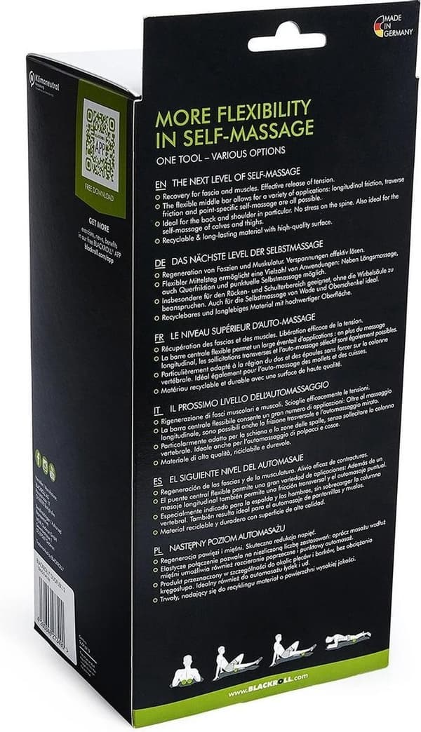 Blackroll Duoflex 12 Foam Roller Sort