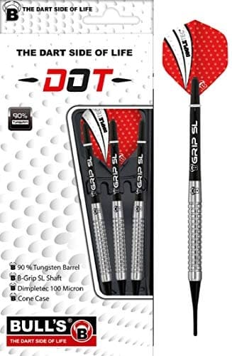 BULL'S 1 BULL'S Dot D5 90% Tungsten Soft Dart 18 Stl. (18368)