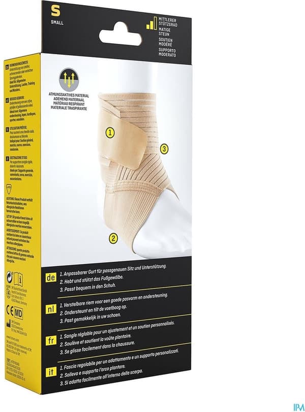 FUTURO™ ankelbandage 47874DABI, str. S beige 17,8-20,3 cm, 1 stk (47874DABI)