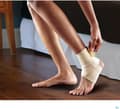 Miniatyrbillede 1 af 7: FUTURO™ ankelbandage 47874DABI, str. S beige 17,8-20,3 cm, 1 stk (47874DABI)