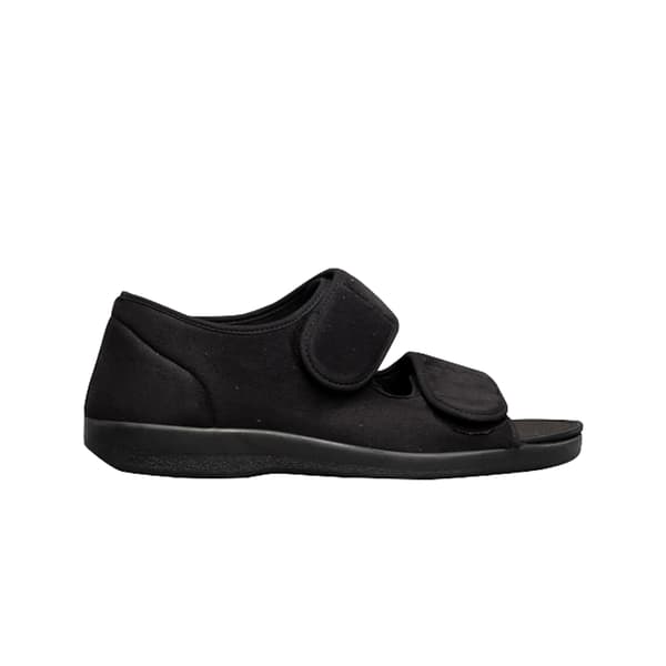 GBS Brompton Touch Fastening Open Toe Slipper / Slippers