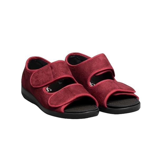 GBS Brompton Touch Fastening Open Toe Slipper / Slippers