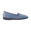 Miniatyrbilde 2 av 2: Sleepers Womens/Ladies Nieta Plain Embroidered Slippers