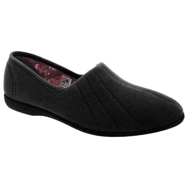 GBS Audrey dame hjemmesko / Dame hjemmesko Black 8 UK