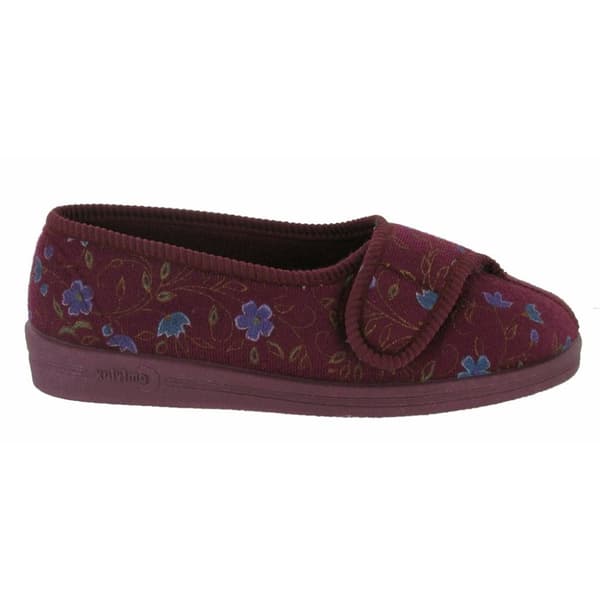 Comfylux Womens/Ladies Diana Floral Slippers