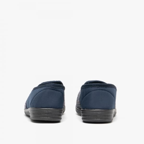 Zedzzz Herre Charles Herringbone Felt Gusset Tøfler