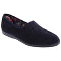 Miniatyrbilde 1 av 2: Sleepers Womens/Ladies Fan Stitch Wide Fitting Slippers