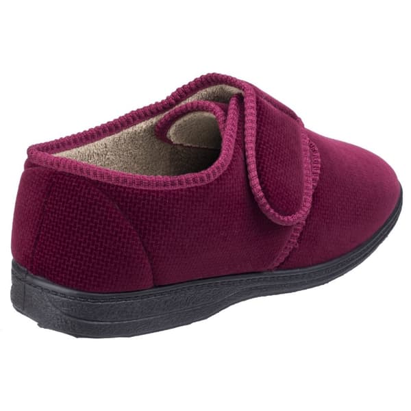 Fleet & Foster Mens Sam Touch Fastening Slippers