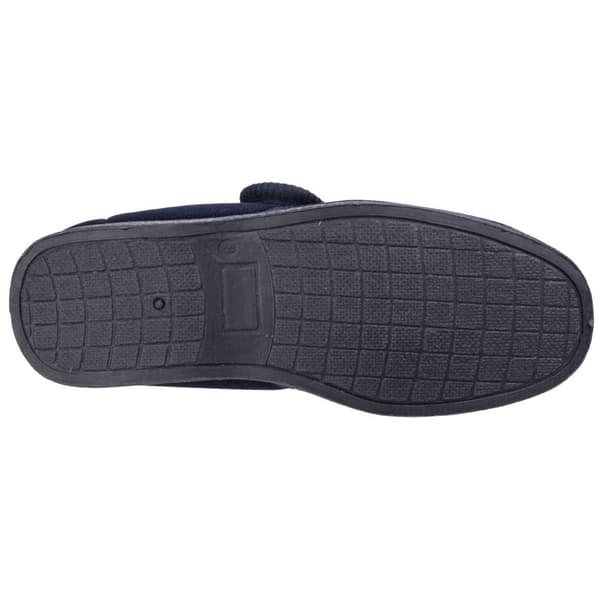 Fleet & Foster Mens Sam Touch Fastening Slippers