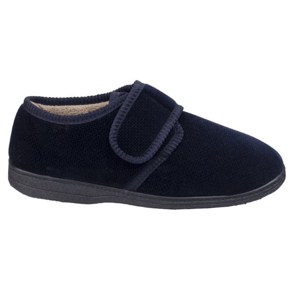 Fleet & Foster Mens Sam Touch Fastening Slippers