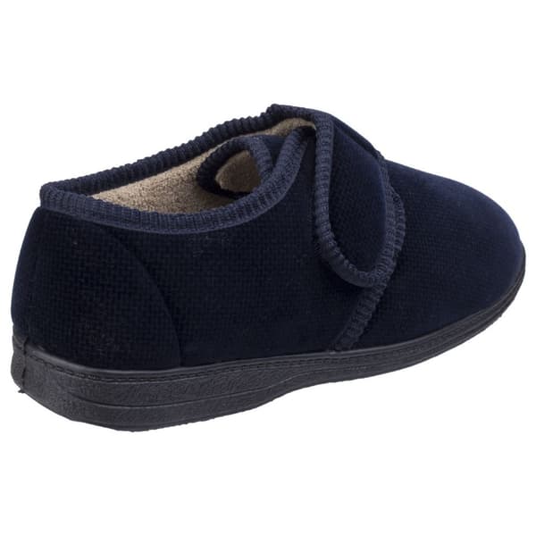 Fleet & Foster Mens Sam Touch Fastening Slippers