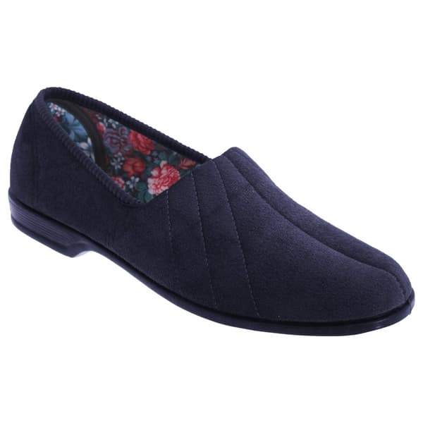 Sleepers Dame/Damer Audrey III Roll Top Velour-tøfler