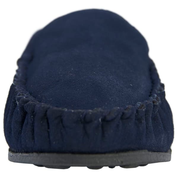 Eastern Counties Leather Mens Berber Fleece Lined Suede Moccasins