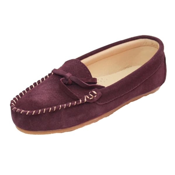 Eastern Counties Leather Kvinnor/Damer Moccasins i mocka