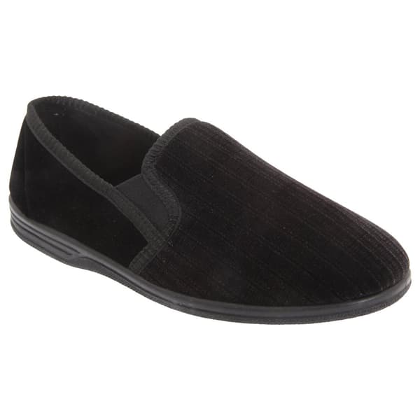 Zedzzz Richard Striped Twin Gusset Velour-tøfler til mænd