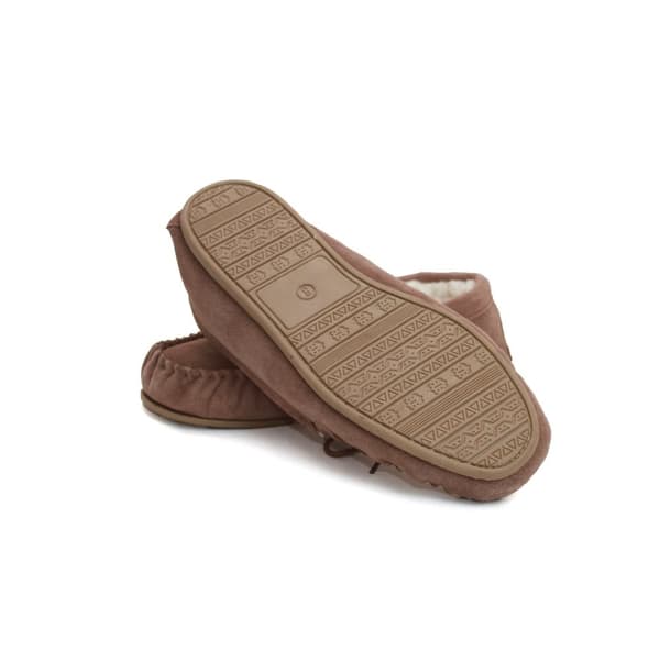 Eastern Counties Leather Unisex Wool-blend Hard Sole Moccasins