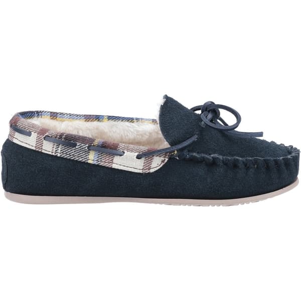 Cotswold Womens/Ladies Kilkenny Classic Fur Lined Moccasin Slippers