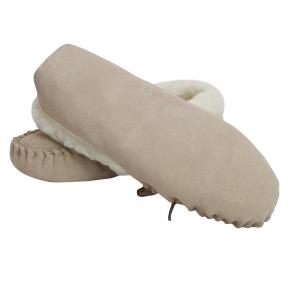 Eastern Counties Leather Kvinnor/Damer Soft Sole Moccasins med ullfoder